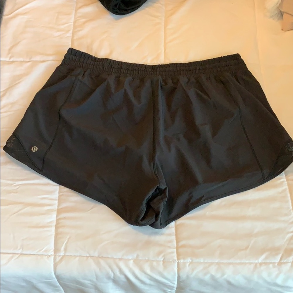 Lululemon hotty hot shorts. High waist 4 in inseam